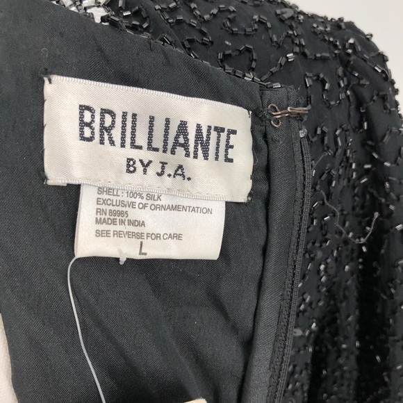 NWT Brilliante by J.A. Vintage Beaded Sequin Dress - Picture 10 of 12
